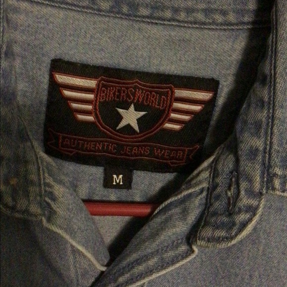 Mens Bike Week 2005 Daytona denim sleeveless Size M Plus A 2003 And 2006 Patch. - Picture 4 of 7